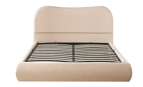 Set KJB3861 cu Saltea Bonell Aloe Vera și Somieră Rabatabilă, 160x200, Bej