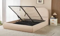 Set KJB3861 cu Saltea Bonell Aloe Vera și Somieră Rabatabilă, 160x200, Bej 6