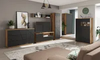 Comodă Orient E Delano Dark, Negru Soft-touch 4