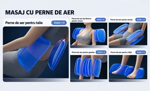 Fotoliu de Masaj A101 SL Negru/Maro, Șină SL 135 cm, 6 Role, 18 Programe, Zero Gravity, Încălzire cu Pelin