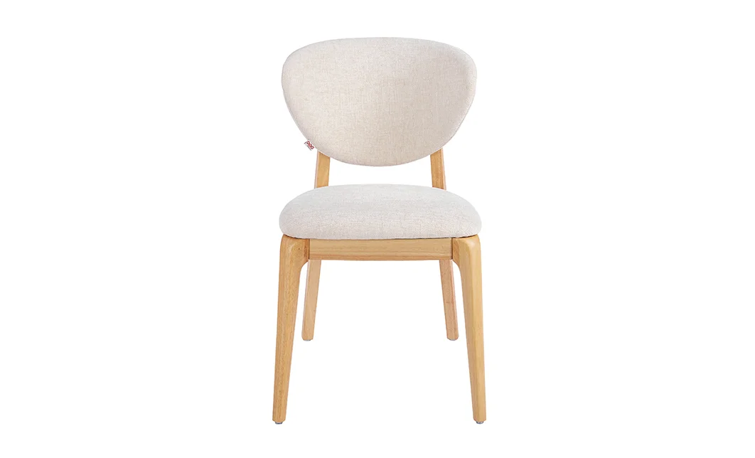 Set Masă Living Extensibilă DTW1002 Albă cu 6 Scaune DCW2703 CF Bej 6