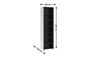 Biblioteca Prime REG60, Cashmere / Negru