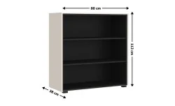 Biblioteca Prime REG80, Cashmere / Negru
