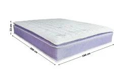Saltea Lavanda, 160x200x33cm