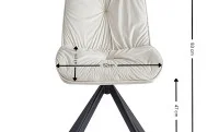 Scaun Living KJC356 Bej 2