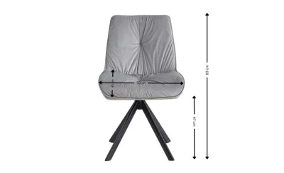 Scaun Living KJC356 Gri