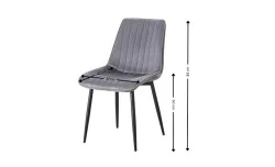 Scaun Living KJC176 Gri