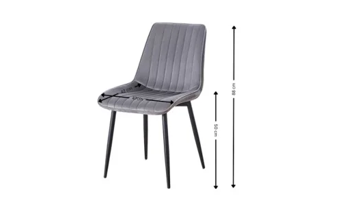 Scaun Living KJC176 Gri