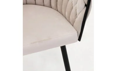 Scaun Living Tapitat KJC11 Bej