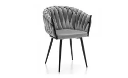 Scaun Living Tapitat KJC11 Gri