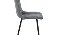 Scaun Living Tapitat KJC37 Gri 4
