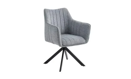 Scaun Living Tapitat KJC385 Gri