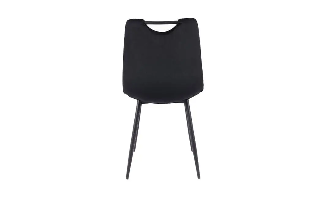Set Masă Living Extensibilă DTM0101 CS Bej cu 4 Scaune KJC0358 Negre