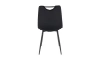 Set Masă Living Extensibilă DTM0101 CS Bej cu 4 Scaune KJC0358 Negre