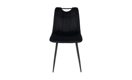 Set Masă Living Extensibilă DTM0101 CS Bej cu 4 Scaune KJC0358 Negre