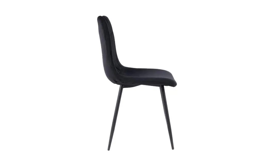 Set Masă Living Extensibilă DTM0101 CS Bej cu 4 Scaune KJC0358 Negre