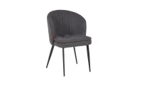 Scaun Living cu Picioare Metalice DCM0102CF Gri 2