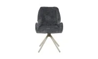 Set Masă Living Extensibilă CT163 Blat Ceramic Alb cu 4 Scaune DCM0104CS Gri