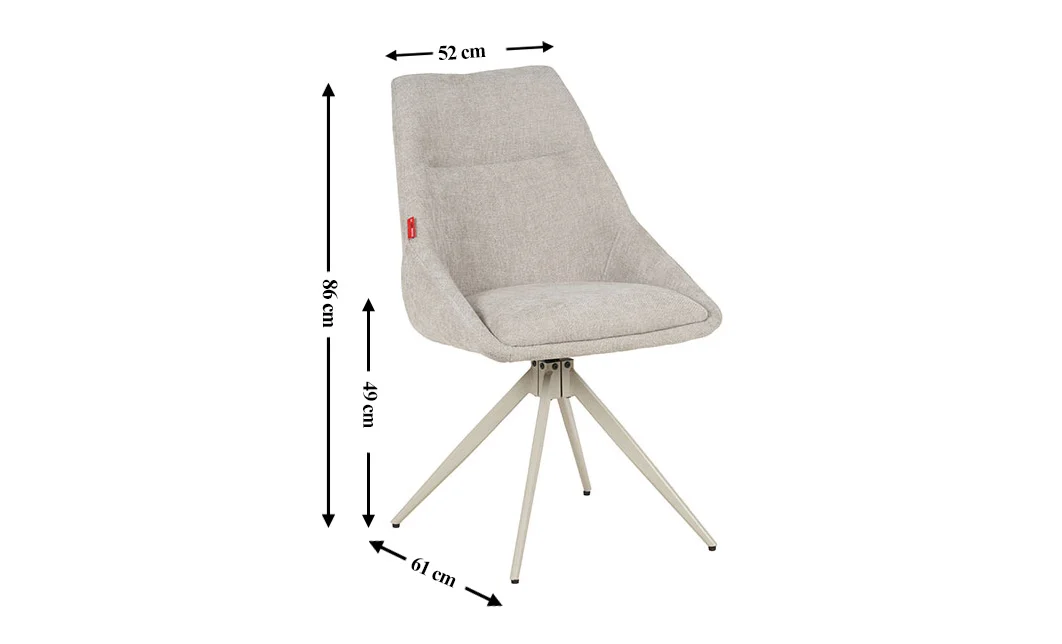 Set Masă Living Extensibilă Blat Ceramic Alb Marmura CT234 cu Set 6 Scaune DCM0108CS