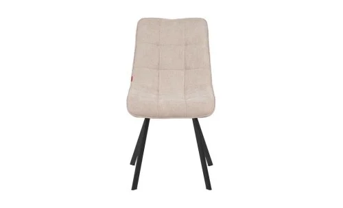 Set Masă Living Extensibilă DTM0101CS Bej cu 4 Scaune Tapițate DCM1801CF Bej