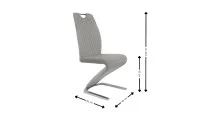 Scaun Living F692 Gri 5