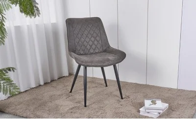 Scaun Living Tapitat J262-L, Gri