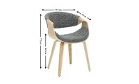 Scaun Living JY1829-7 Gri