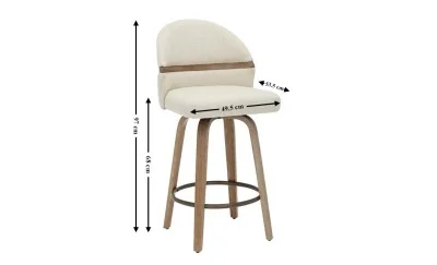 Scaun Bar JY3220X-M Bej