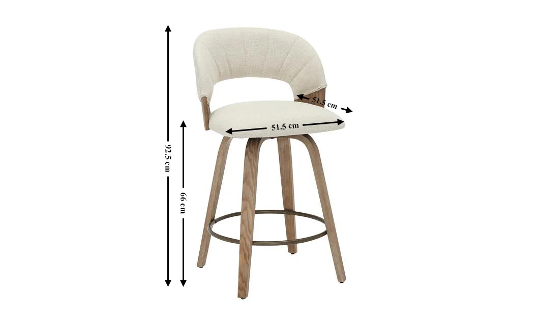 Scaun Bar JY3248X-M Bej 1