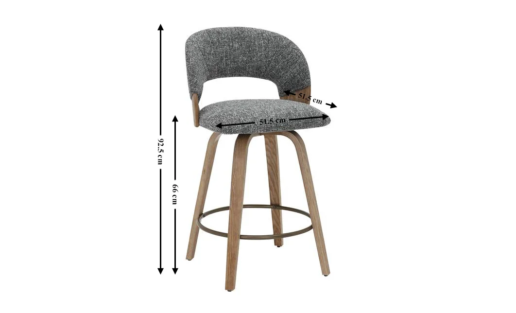 Scaun Bar JY3248X-M Gri 1