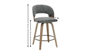 Scaun Bar JY3248X-M Gri