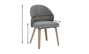 Scaun Living JY6415X-M Gri