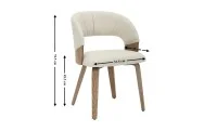 Scaun Living JY6450X-M2 Bej