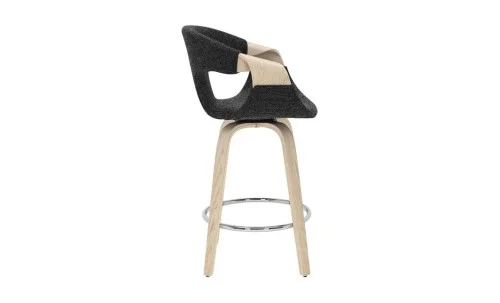 Scaun Bar JY3185X-M Gri Antracit