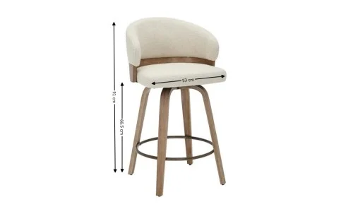 Scaun Bar JY3250X-M Bej