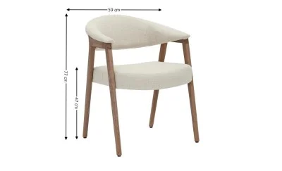 Scaun Living JY6410Q-M2 Bej