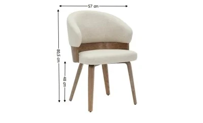 Scaun Living JY6448X-M Bej