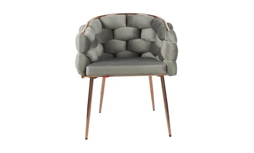 Scaun Living Tapitat KJC17 Gri