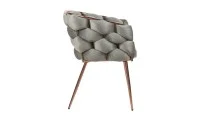 Scaun Living Tapitat KJC17 Gri 4