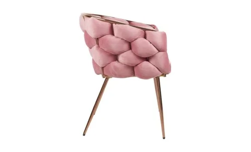 Scaun Living Tapitat KJC17 Roz