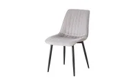 Set Masă Living Extensibilă Dobok Gri cu 4 Scaune KJC176 Bej 3