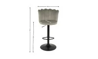 Scaun Bar KJC341 Gri 5