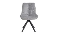 Set Masă Living Extensibilă KJT546 Gri cu 4 Scaune Tapițate KJC356 Gri
