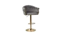 Scaun Bar KJC362 Gri