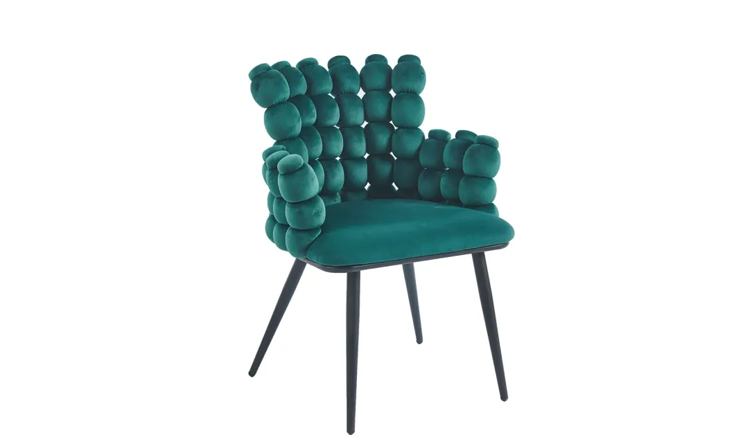 Scaun Living Tapitat KJC374 Verde 2