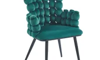 Scaun Living Tapitat KJC374 Verde 2