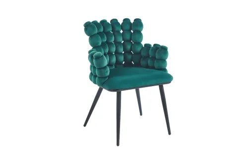 Scaun Living Tapitat KJC374 Verde