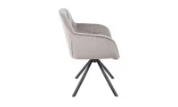 Scaun Living Tapitat KJC3849, Gri 2