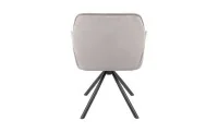 Scaun Living Tapitat KJC3849, Gri 3