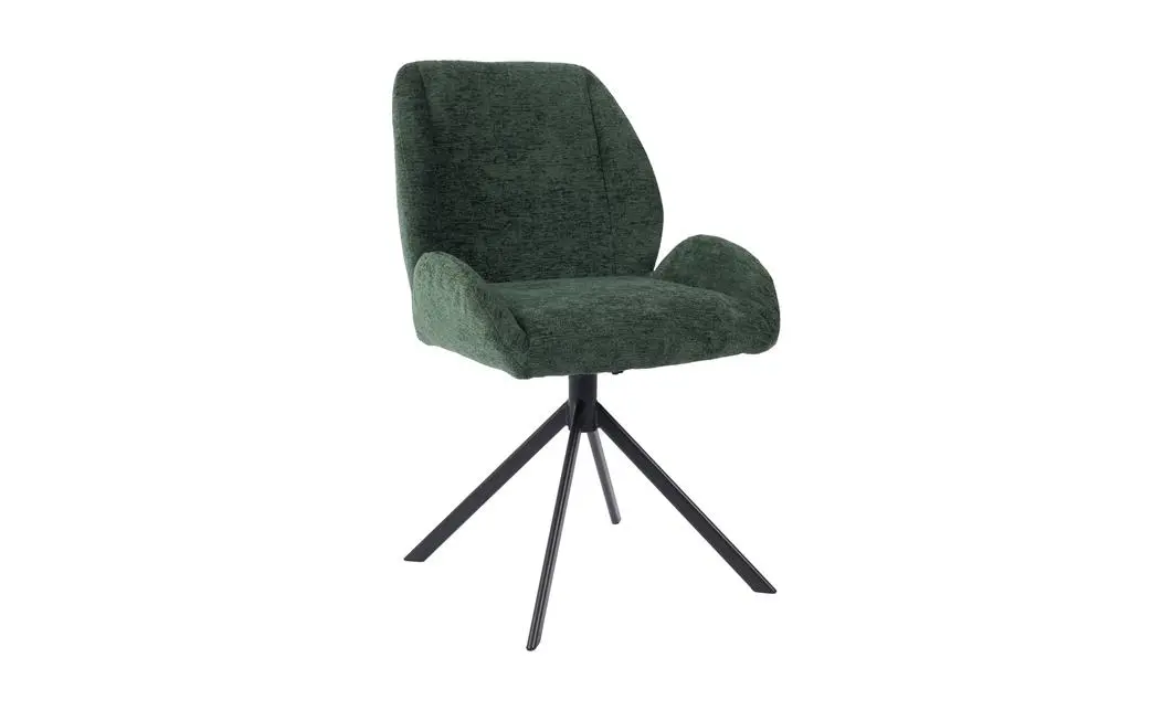 Set Masă Living Extensibilă Blat Ceramic KJT416 Alb-Cappuccino cu 4 Scaune KJC4347 Verzi 6